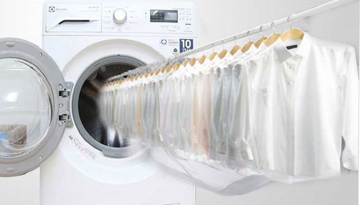 Cách hạn chế nếp nhăn của áo sơ mi khi giặt máy